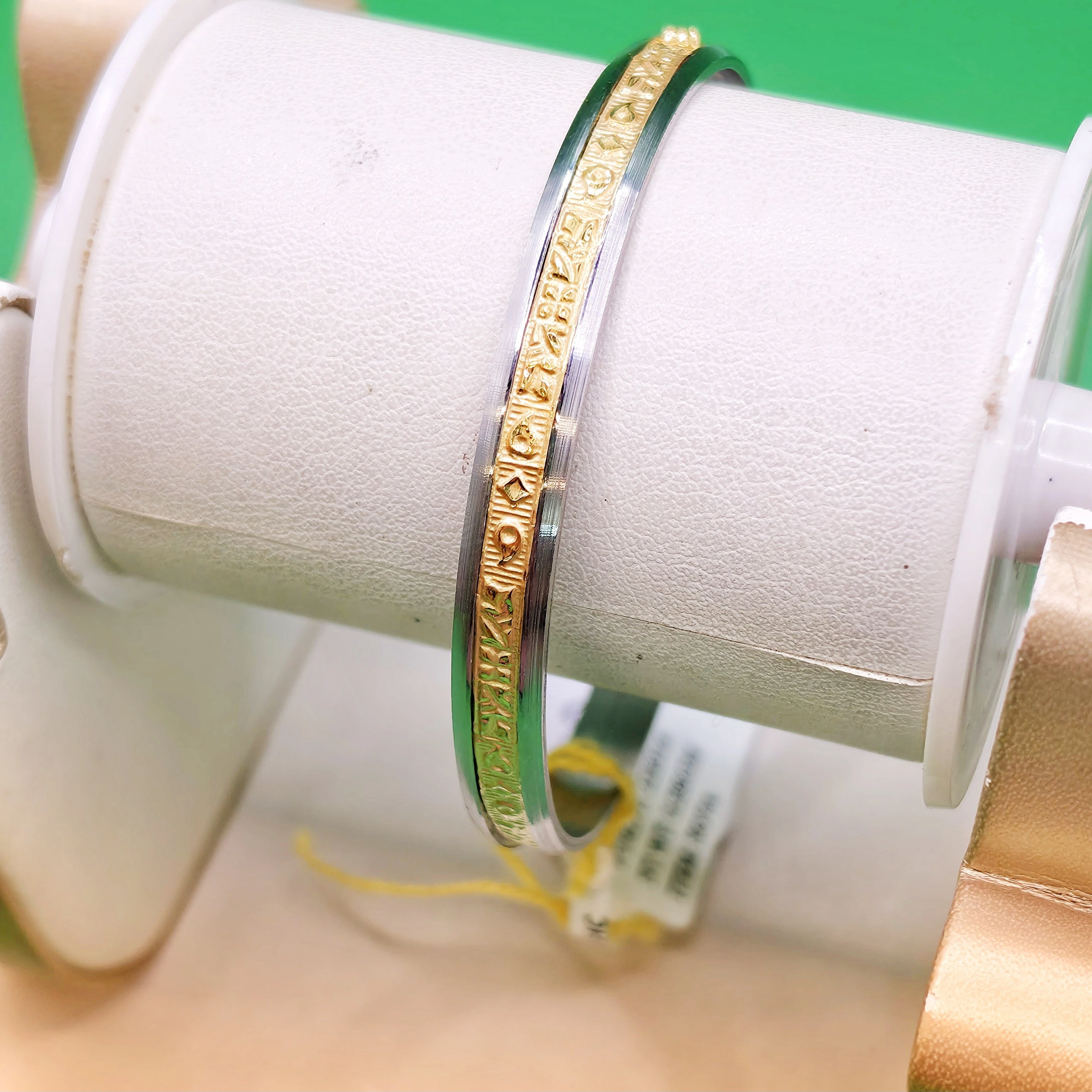Exquisite Rajkot Gold Noa Bangle (Loha Badhano)